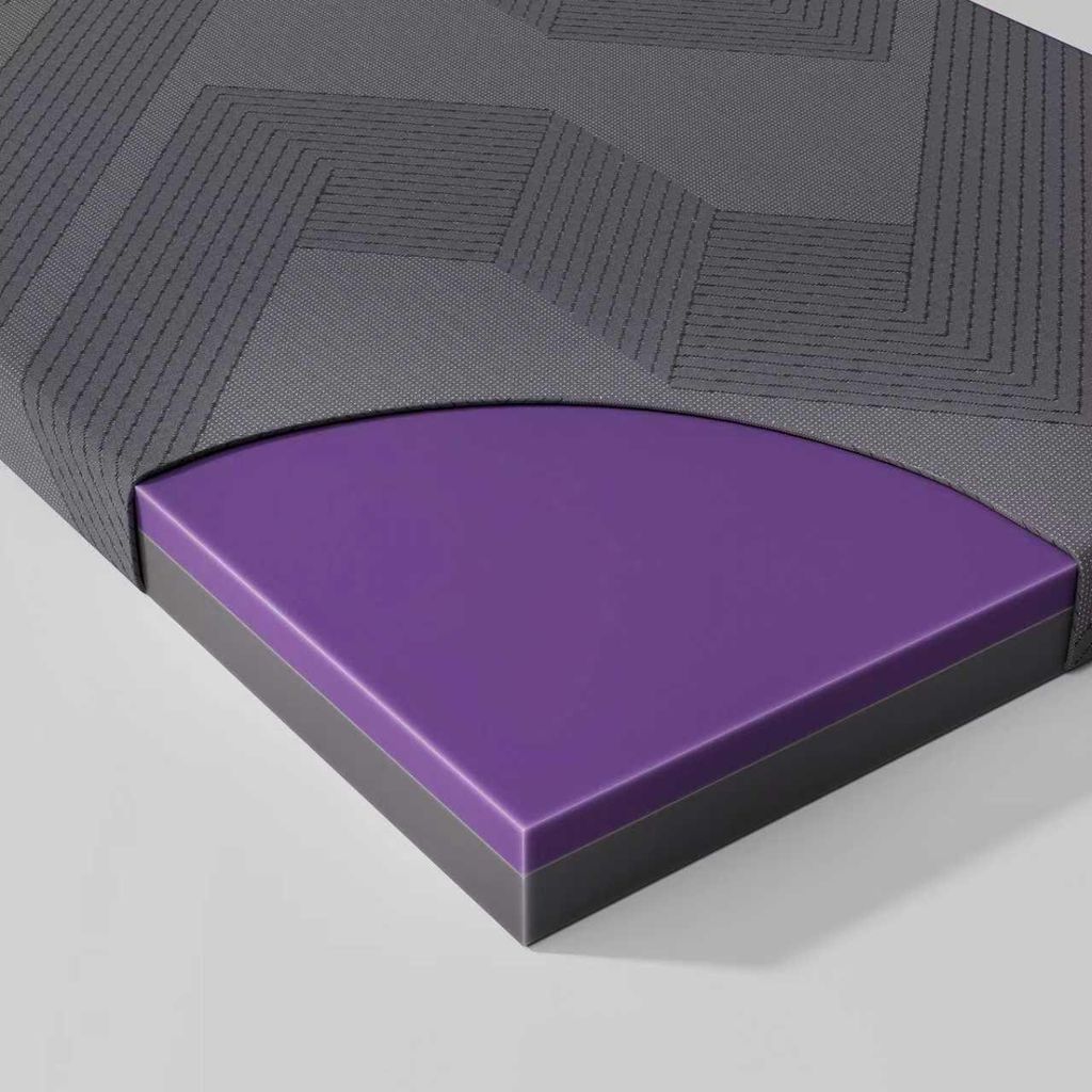 CHICASA Topper 8 cm – Kaltschaum Matratze und Topper in einem, leicht und vielseitig, 140x200 cm, komfortabel für Zuhause und Reisen