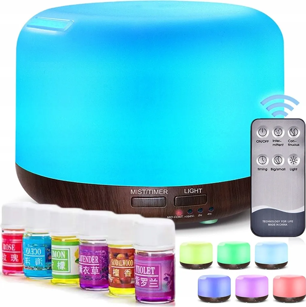 Diffuseur de parfum 300 ml pour la maison avec coffret de 6 senteurs