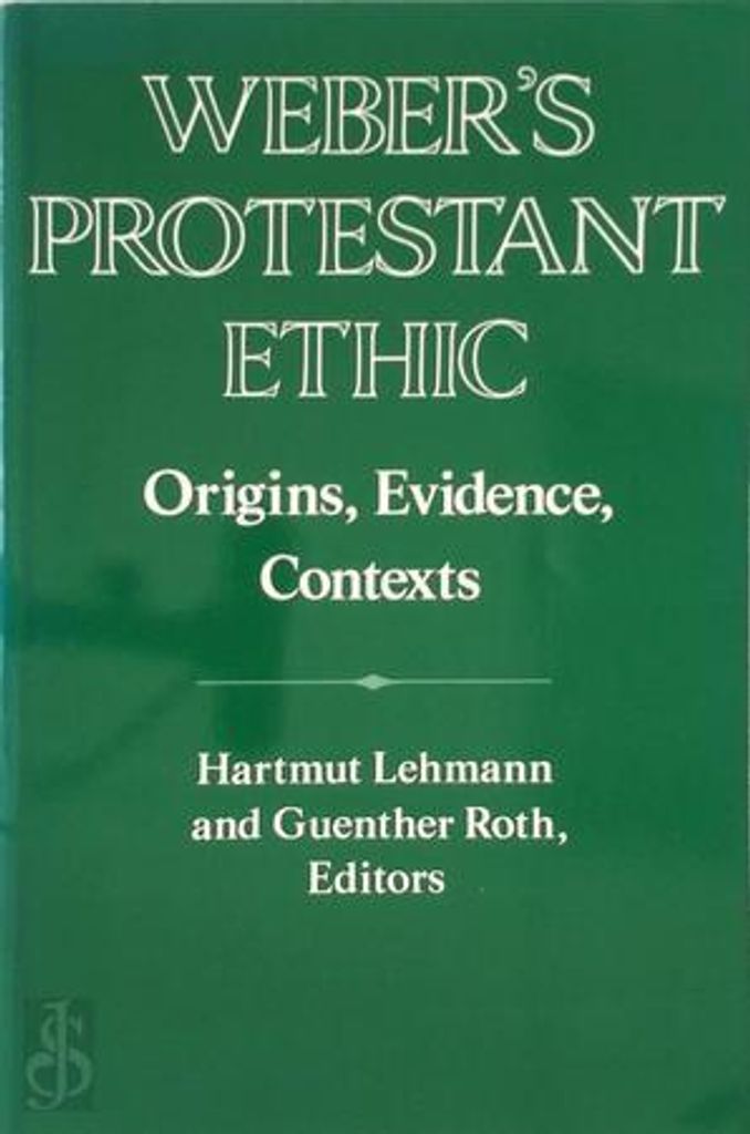 Weber's Protestant Ethic