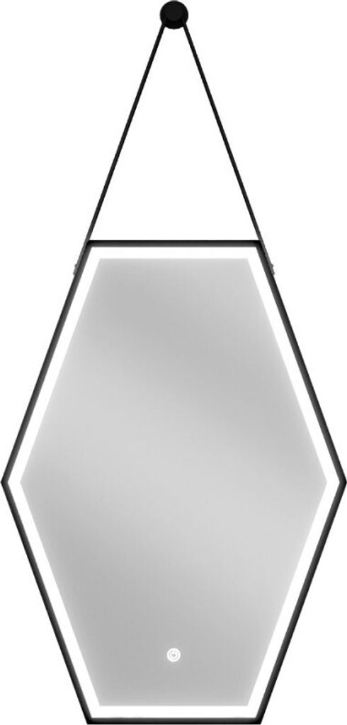 Mexen Orla podsvícené koupelnové zrcadlo 50 x 70 cm, LED Obrázek produktu 