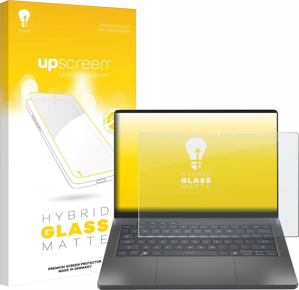 upscreen Entspiegelungs Schutzglas für ASUS ROG Zephyrus G14 2025 GA403 Schutzfolie Panzer Folie Glas Display Schutz matt