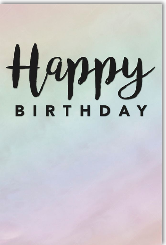 Geburtstag - Glückwunschkarte im Format 11,5 x 17 cm mit Umschlag