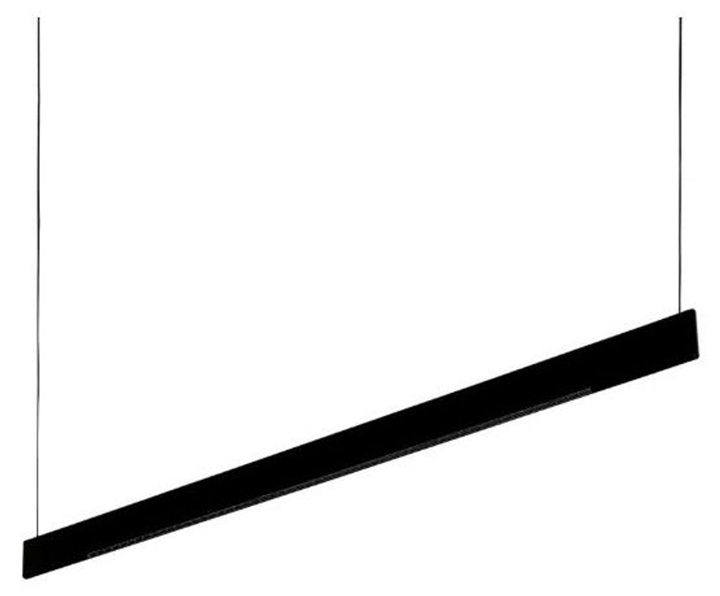 Ideal Lux 336176 DESK ACCENT SP2 Pendelleuchte LED 36W 4000/2010lm 3000K schwarz