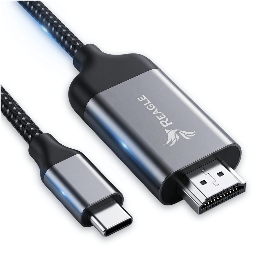 Reagle Usb‑C 3.1 Typ C Zu Hdmi 4K 60 Hz Mhl Adapterkabel Produktbild 