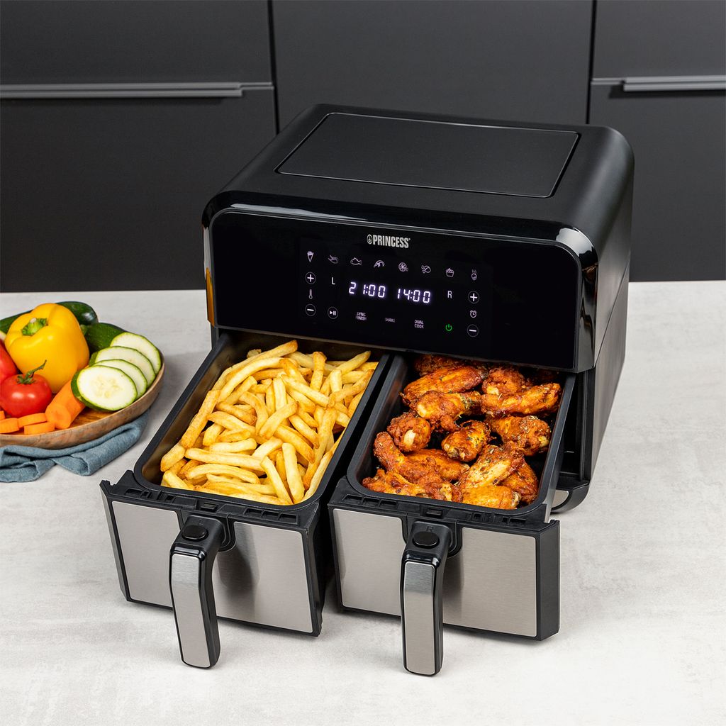182074 Doppel-Heißluftfritteuse Produktbild 