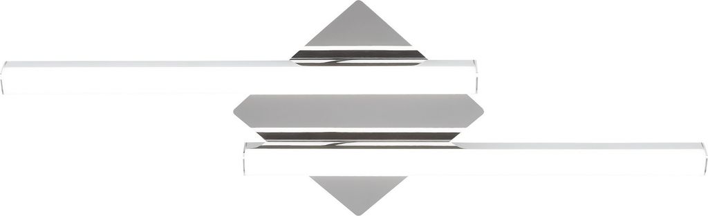 Rabalux 5895 Antonia, 24W, 4000K, 2360lm, silber-weiß, neutralweiß, 73,5cm