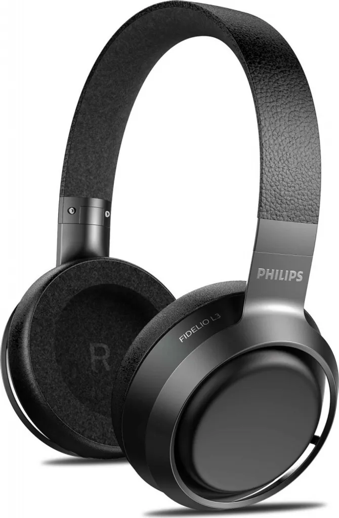 Casque nomade Philips Fidelio L3 noir pour le télétravail et les trajets