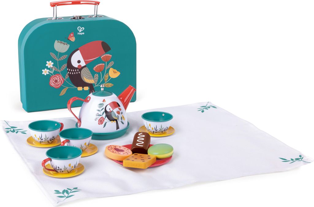 Hape Tea Time Playset, Küche, Mehrfarbig