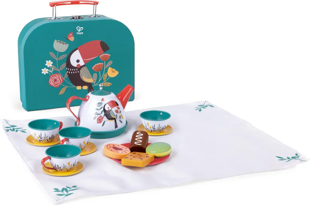 Set de jeu Hape L'heure du thé idéal pour goûter entre amis et éveil