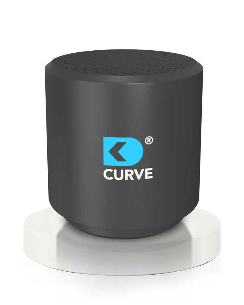 Purificateur d'air pour voiture ioniseur DK medical® CURVE Noir Métal