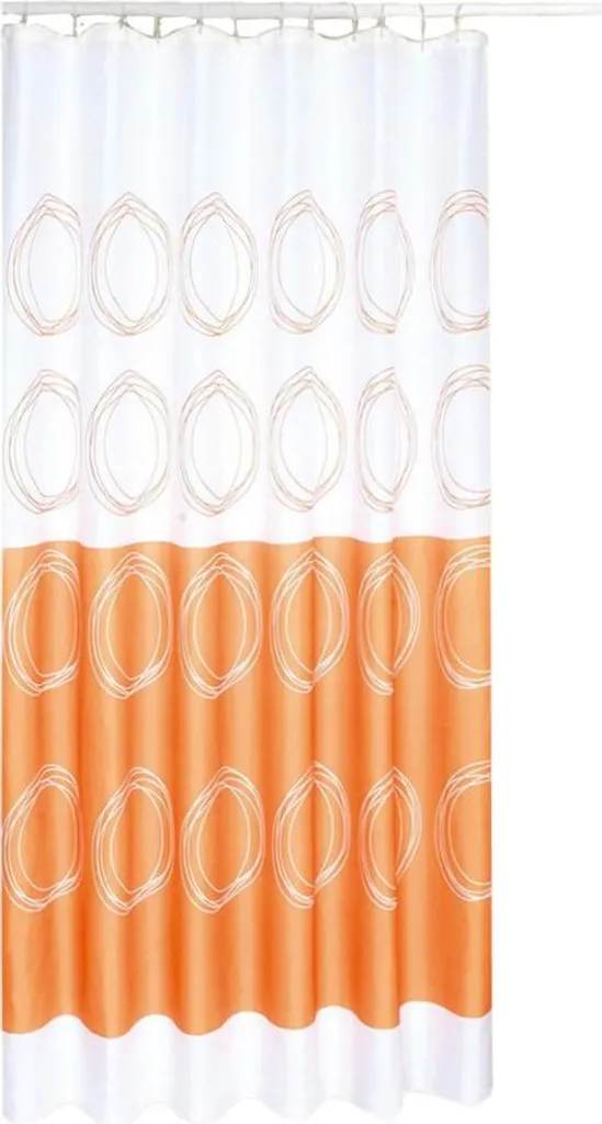 Tenda da doccia 180x180cm, poliestere, viola chiaro