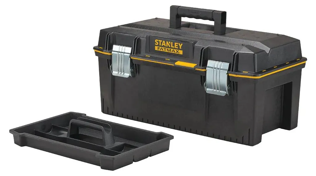 Caisse à outils Stanley FatMax Structural Foam avec bac de rangement