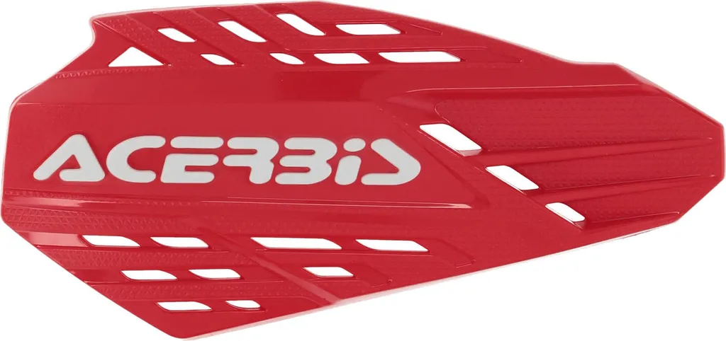 ACERBIS Linéaire Rouge/Blanc Protection ventilée pour garde-mains MX
