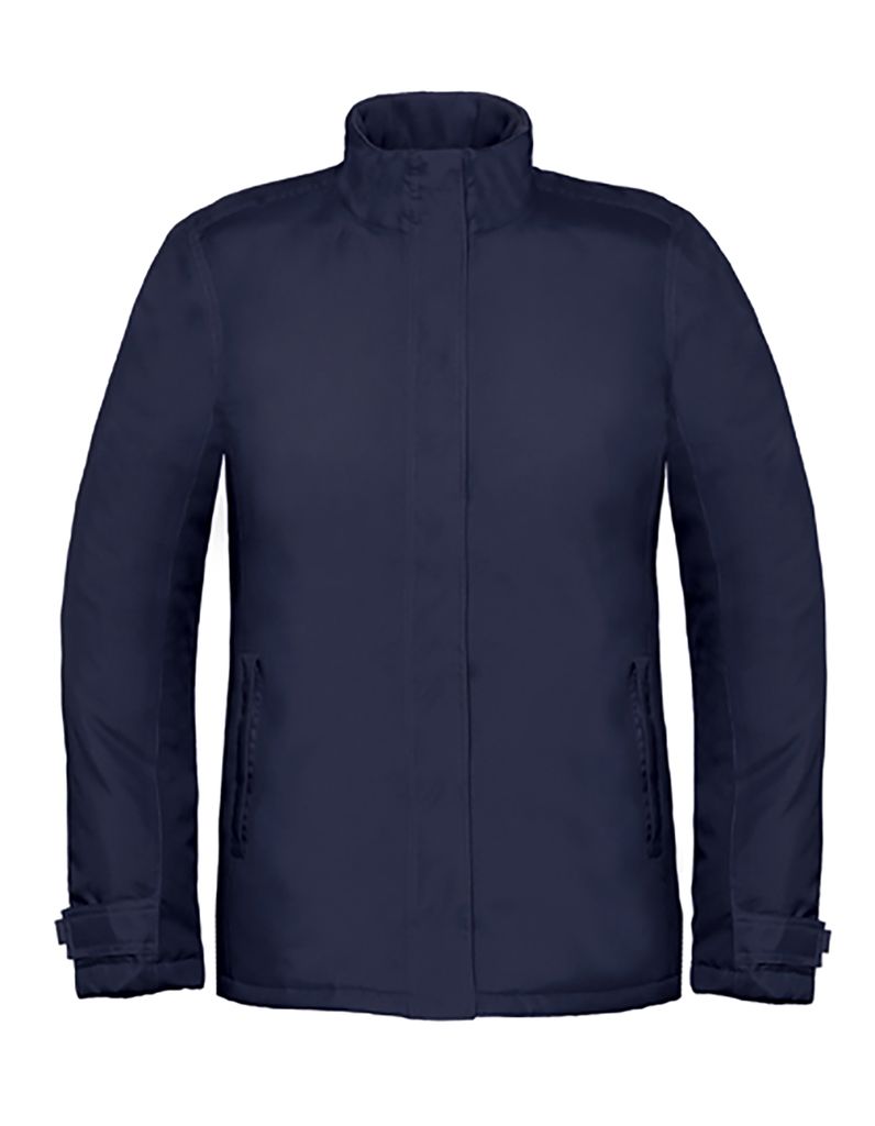 B&C JW925 | Jacket Real | Women | Damen Winter Jacke - Farbe: Navy - Größe: M