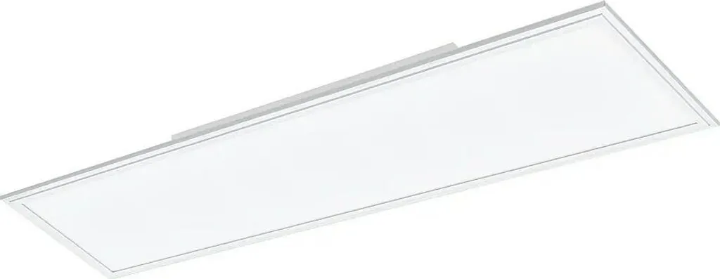 Dalle LED rectangulaire 120x60 cm réglable CCT et DIM finition verre