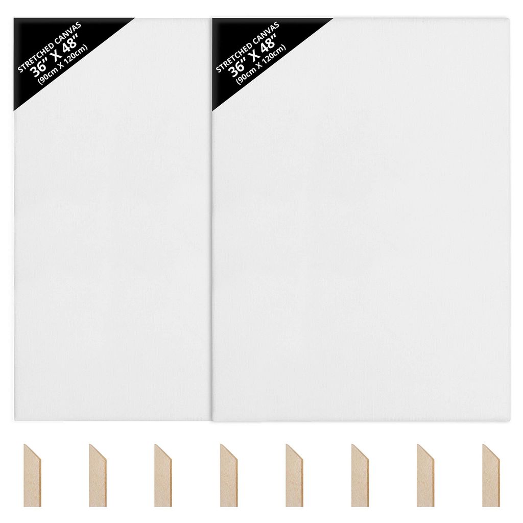 Kurtzy 2er Pack Canvas Leinwand zum Bemalen -2er Set Produktbild 