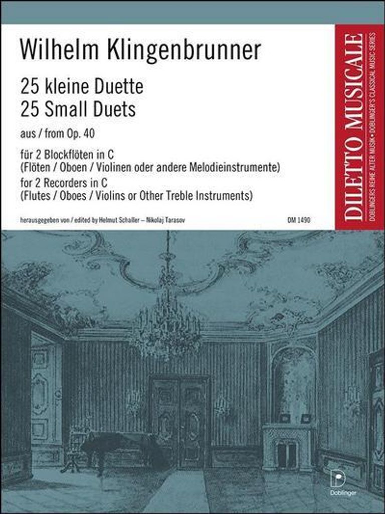 25 kleine Duette aus op. 40