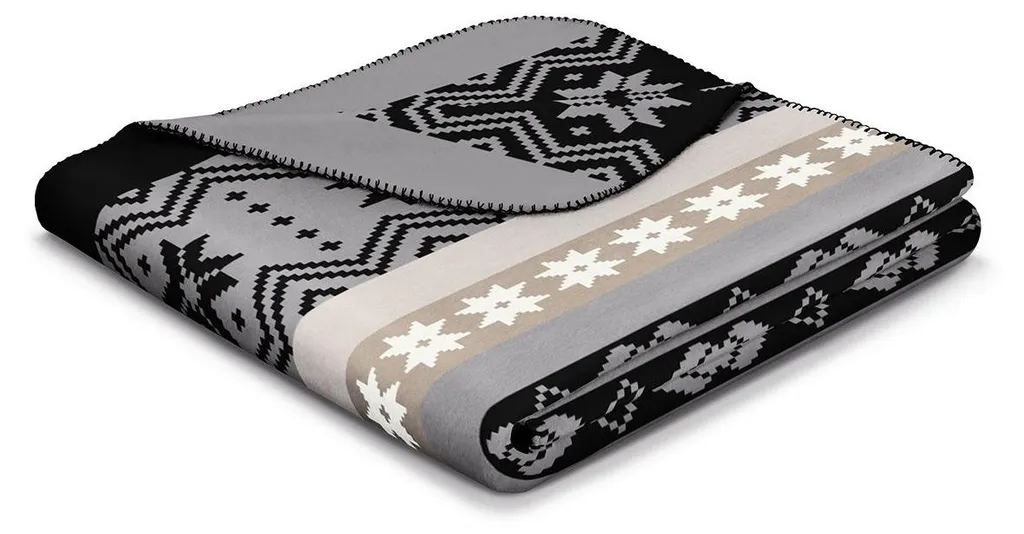 Couverture Biederlack Braid 150x200 : Finition Point Déco et Texture - 7