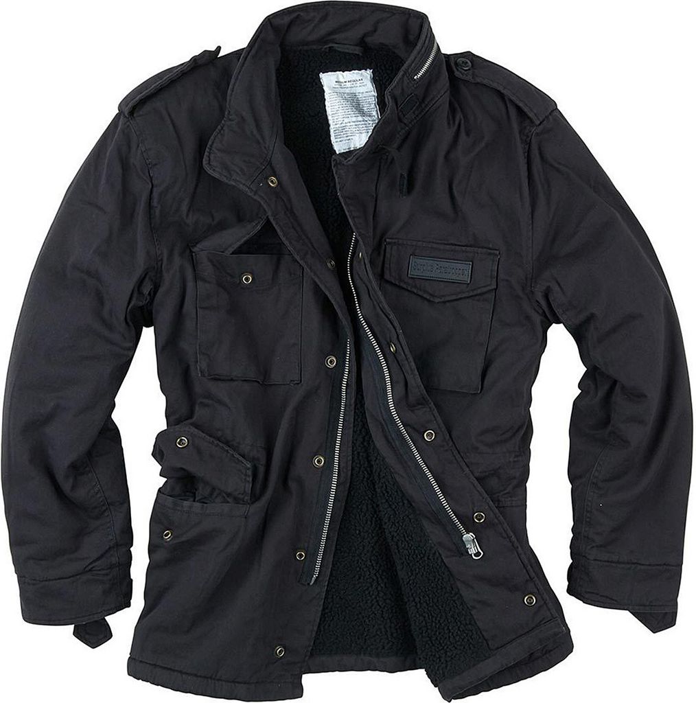Surplus M65 Paratrooper Winterjacke schwarz, S
