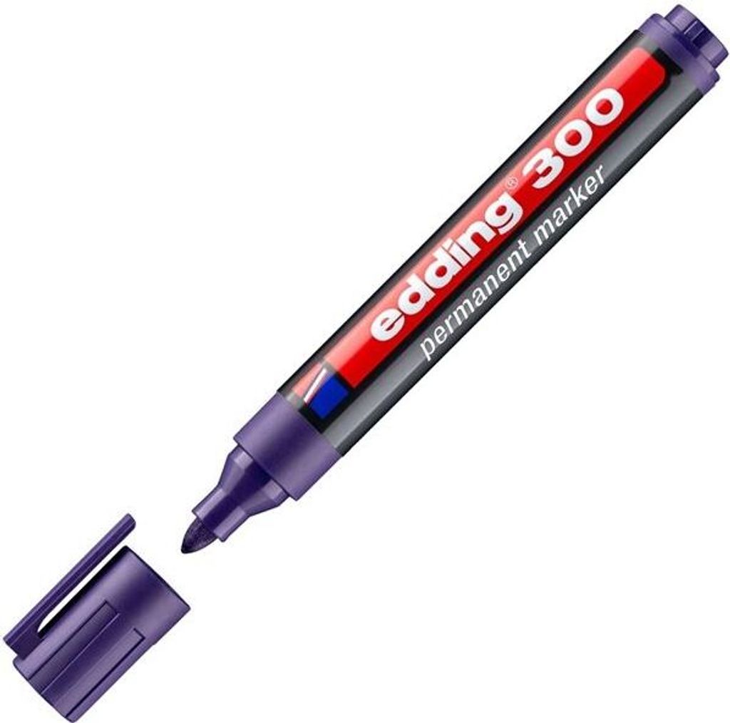 Permanentní popisovač Edding 300, fialový Obrázek produktu 