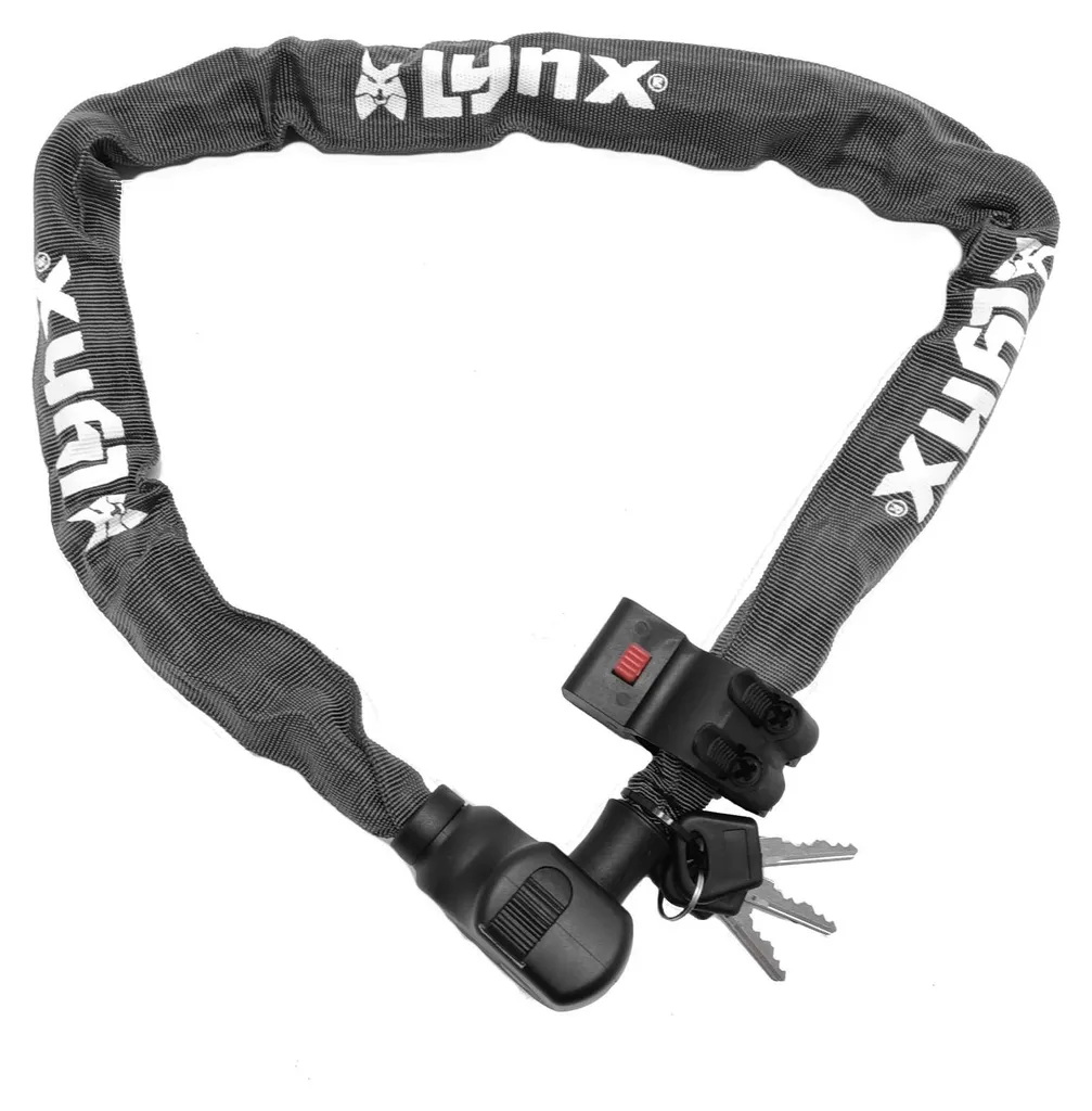 Chaîne Antivol Lynx 100cm Gris - Chaîne de sécurité haute résistance