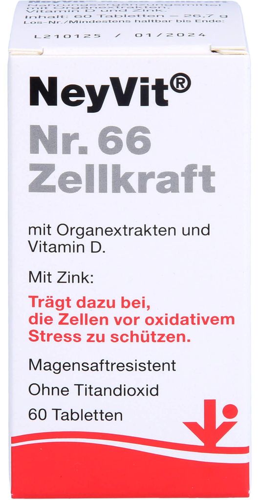 NeyVit Nr. 66 Zellkraft, 60 St TMR