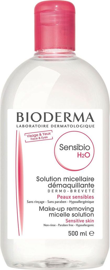 Eau Micellaire Sensibio H2O Bioderma (500 ml) Image du produit 