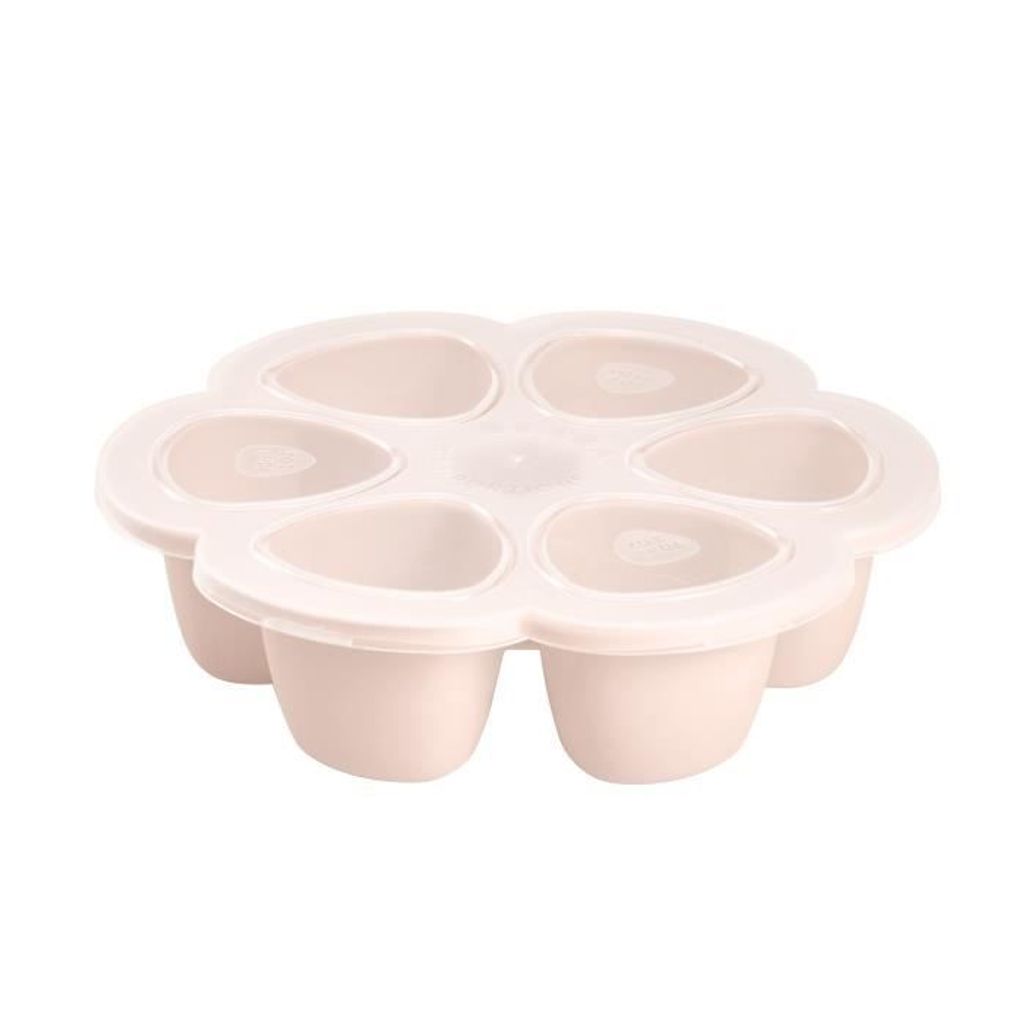 Beaba Multiportions aus Silikon 6 x 90 ml altrosa; 912595