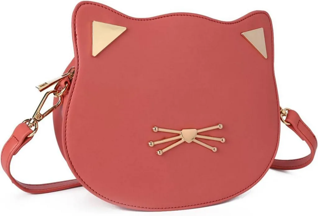 Gladdon Borsa Tracolla Gatto Salmone: Specifiche e Materiali di Qualità