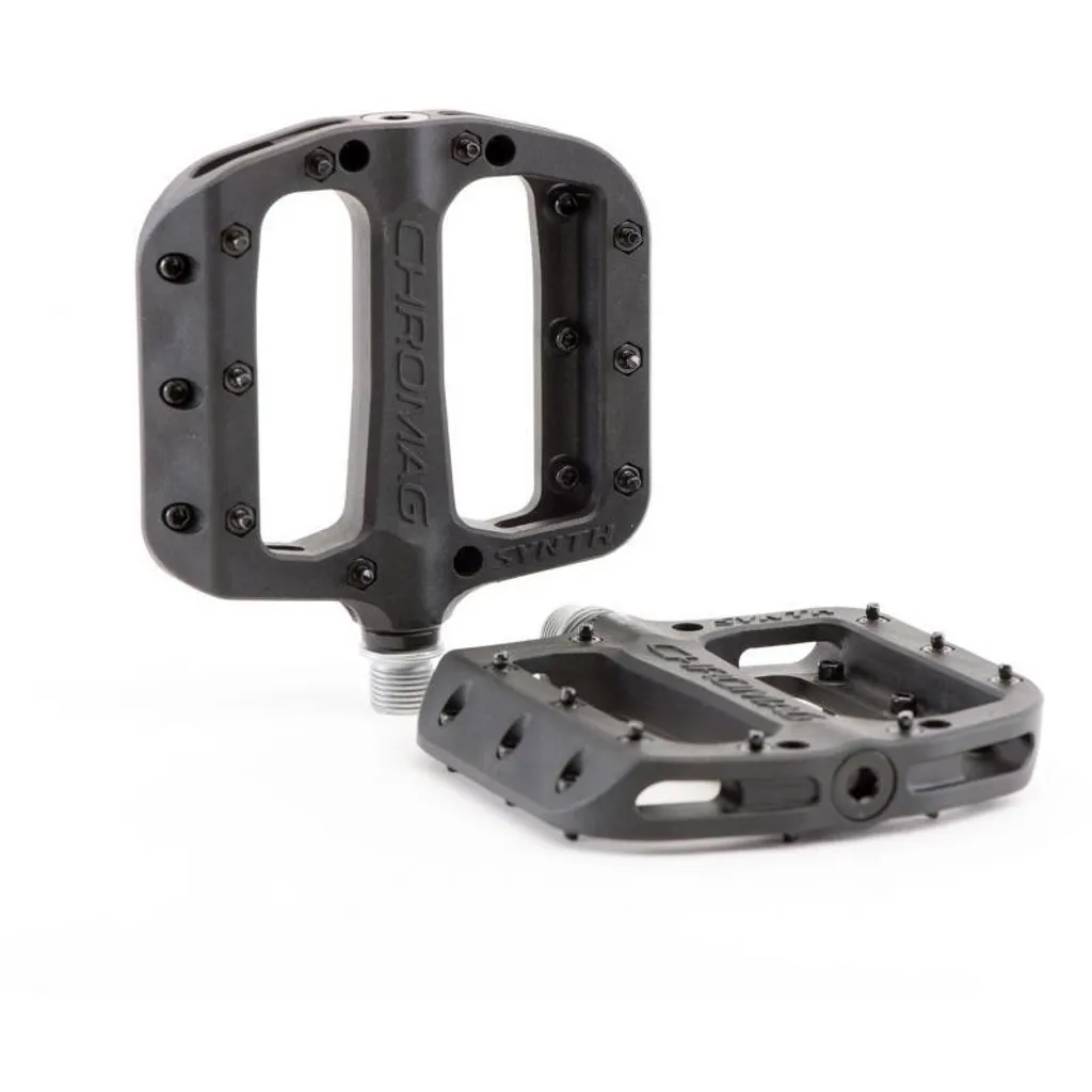Pédales Chromag Synth Noir 183-001-001 | Plateformes VTT de Précision