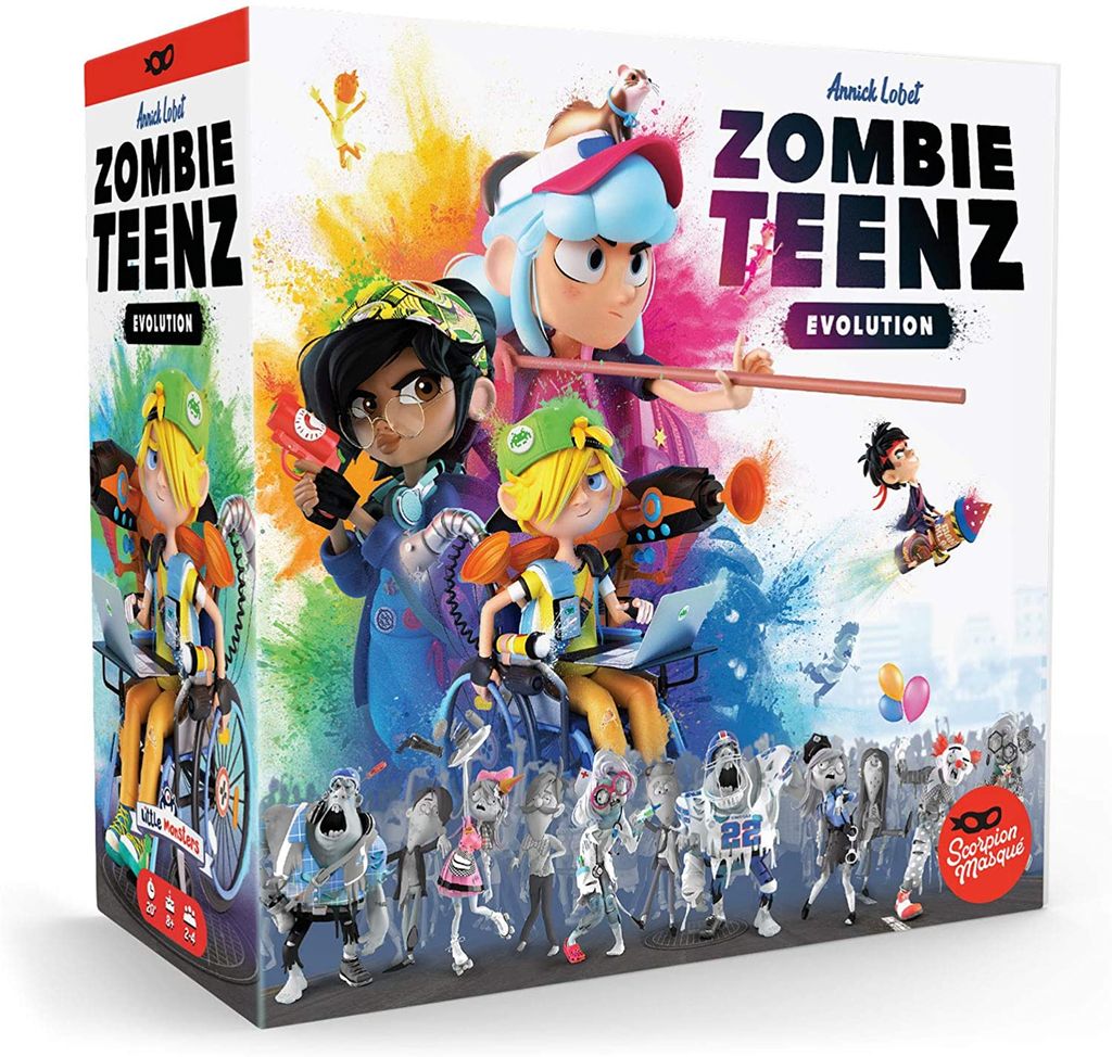 Zombie Teenz Evolution Brettspiel