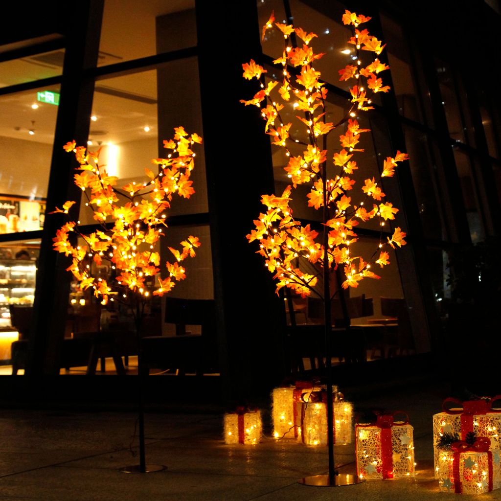 LED Lichtbaum Leuchtbaum Weihnachtsbaum Innen Außen Beleuchtung Baum  90cm/120cm