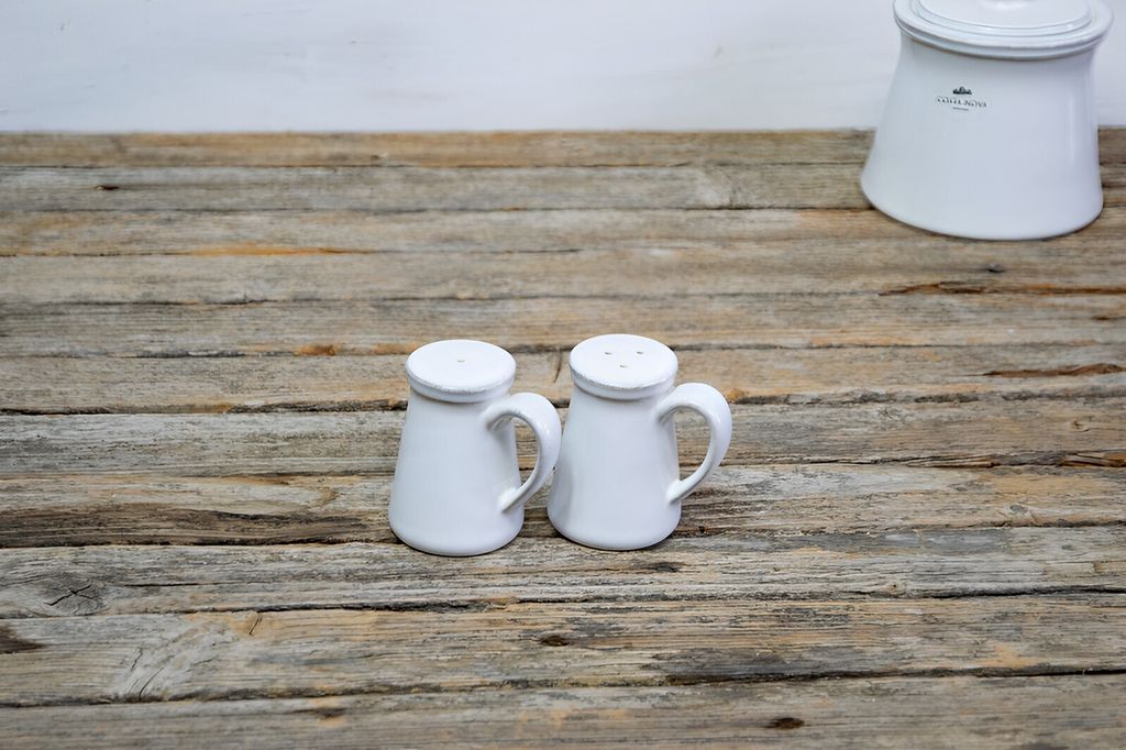 Salz- und Pfefferstreuer Set Keramik Landhausstil