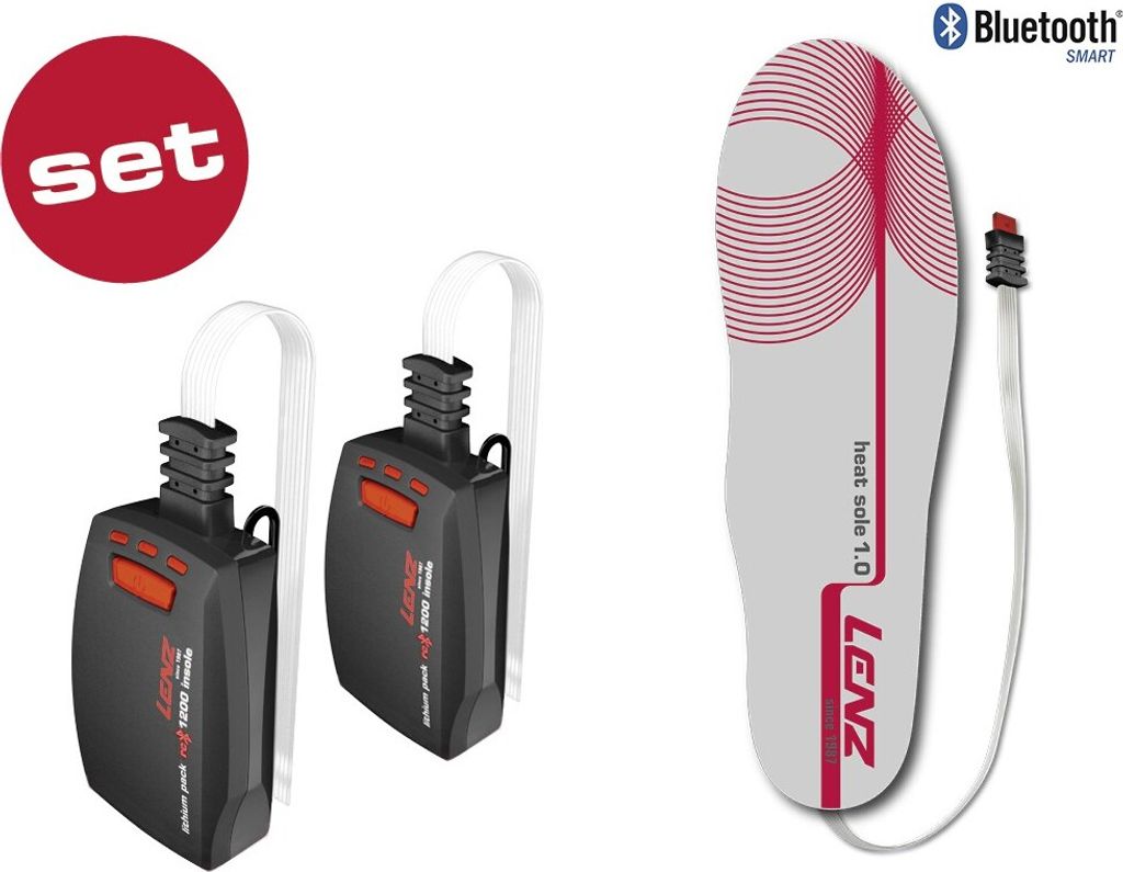 Lenz set lithium pack insole rcB 1200 + heat sole 1.0