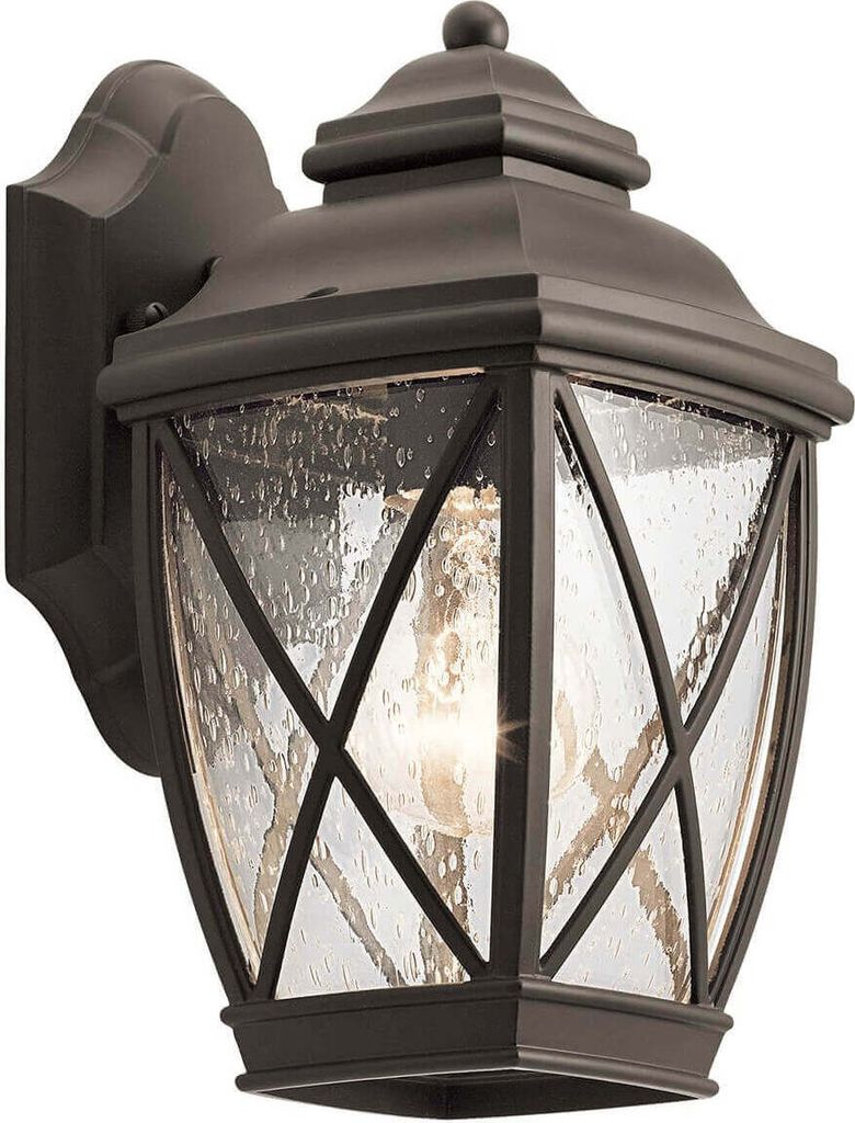 Elstead Tangier Außen-Wandleuchte E27 27cm Ältere Bronze IP44