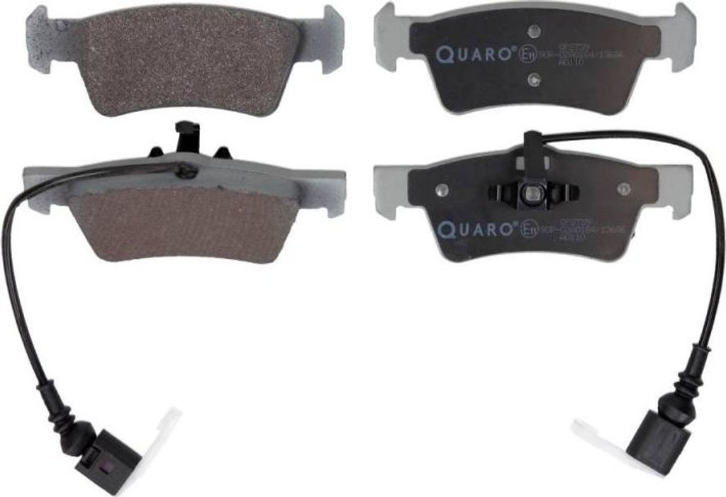 QUARO Bremsbeläge Satz Hinten Bremsklötze für VW Touareg (7LA, 7L6, 7L7) QP2739