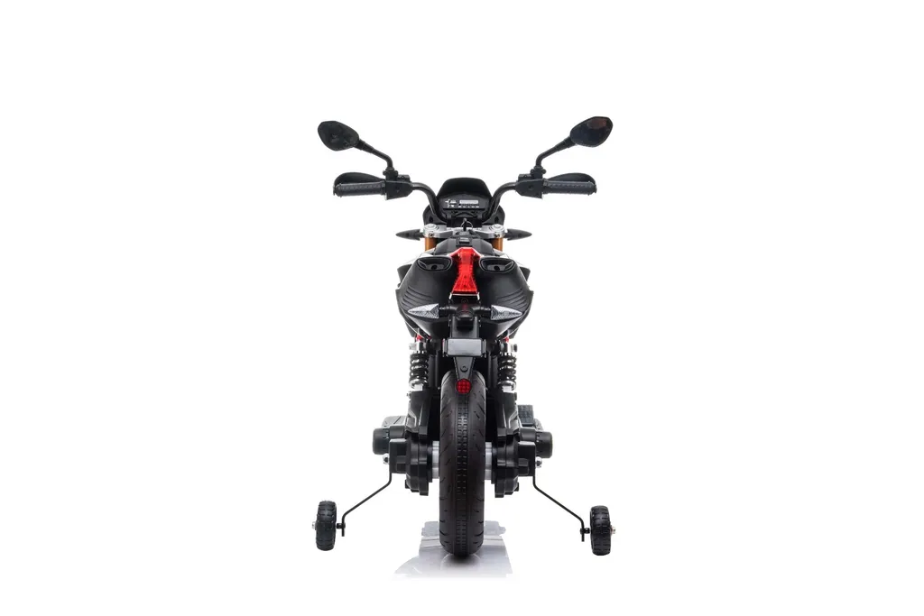 Moto Aprilia Dorsoduro 900 électrique 12V pour jeux plein air et jardin