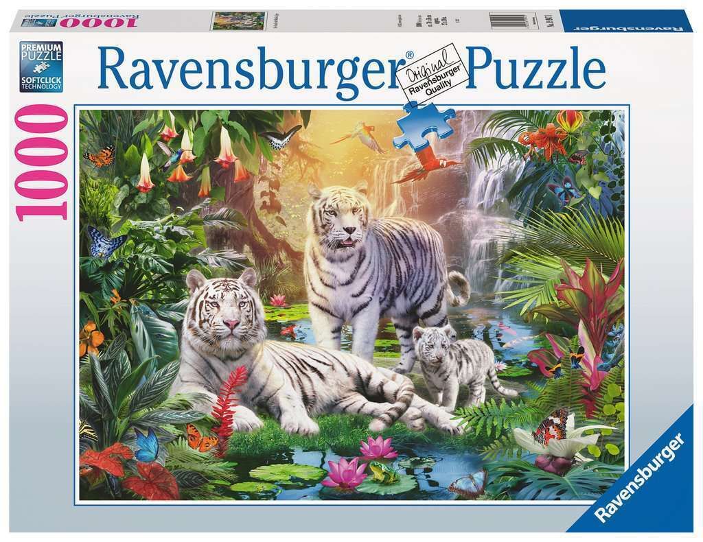 Die Familie der Weißen Tiger Ravensburger 19947 Produktbild 