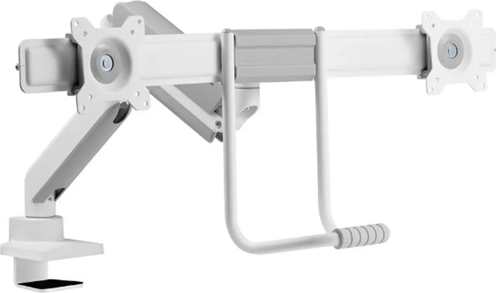 Libérez de l'espace avec le Support 2 Écrans Neomounts TIS Blanc 17-32" - 25