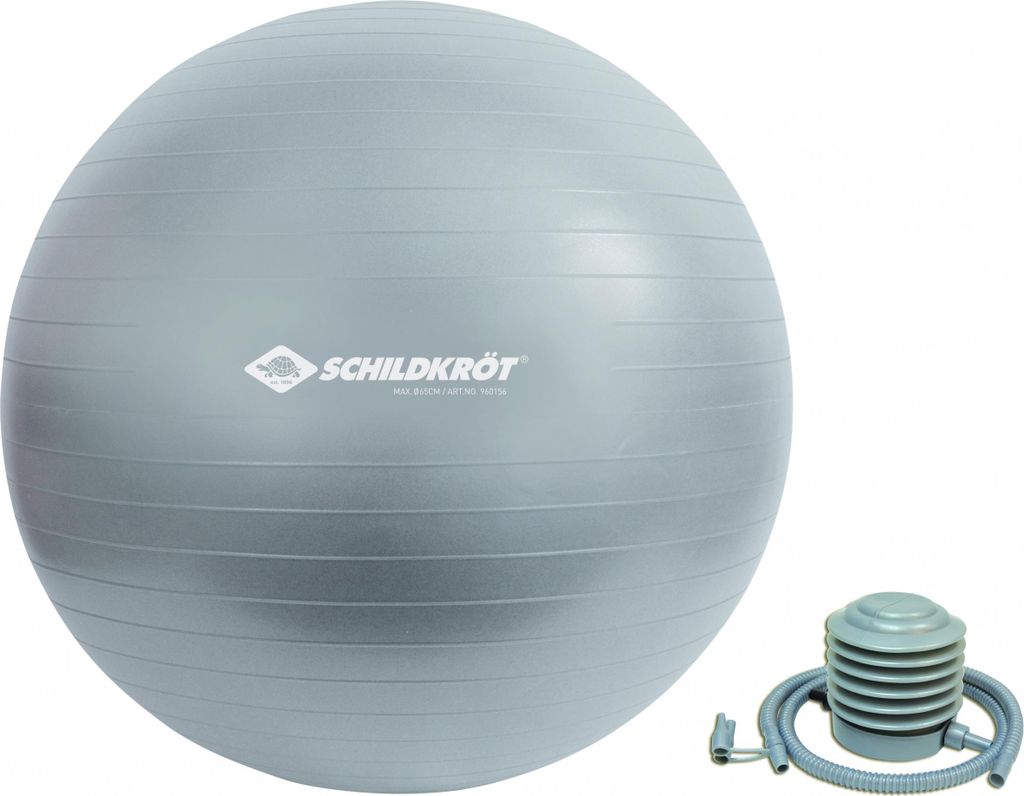 SCHILDKRÖT FITNESS GYMNASTIKBALL 65cm, (strieborná) NO Obrázok produktu 