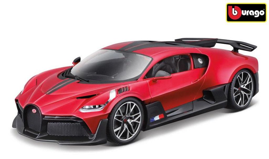 Bburago Bugatti Divo Rojo 1:18 Imagen del producto 
