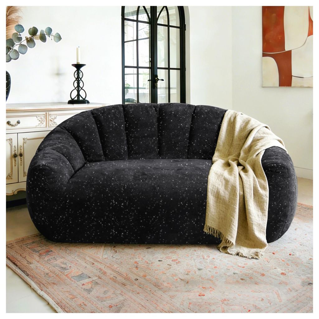 okwish Wellenform Zweisitzer Sofa Skulpturales Design Produktbild 