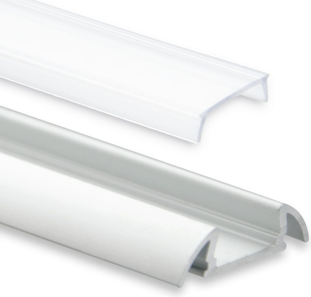 GX-PO17 LED AUFBAU-Profil 200 cm, ultraflach/Flügel, LED Produktbild 