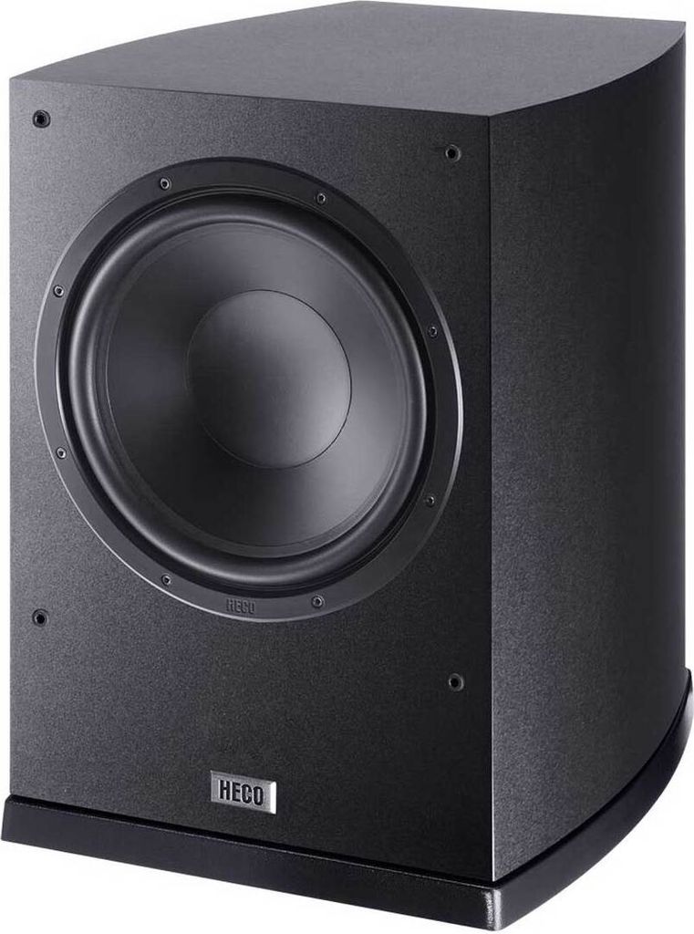 Heco Victa Elite Sub 252 A, 100 W, Aktiver Subwoofer, 22 - 150 Hz, 200 W, 50 - 150 Hz, 26 cm