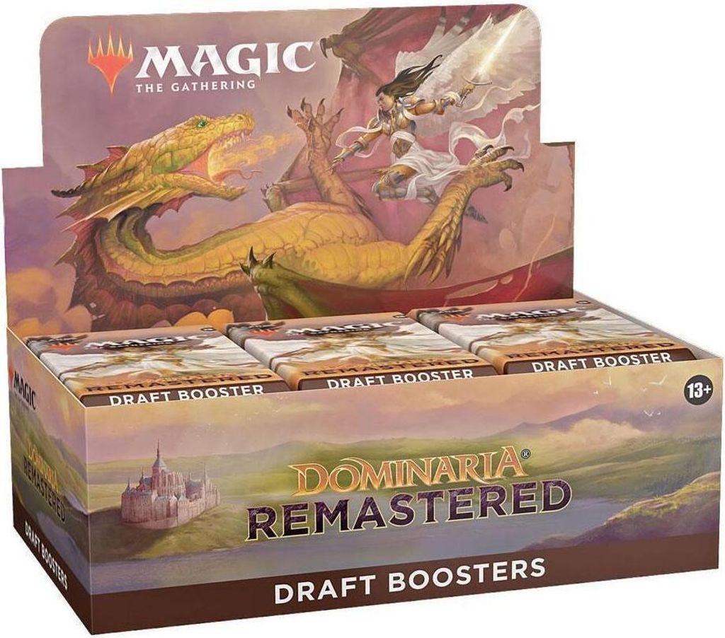 Wizards of the Coast Magic the Gathering Dominaria Remastered Draft-Booster Display (36) englisch