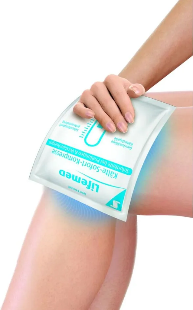 Lifemed 12x Compresse à Froid Blanc 13x14cm Coussin Réfrigérant Gel