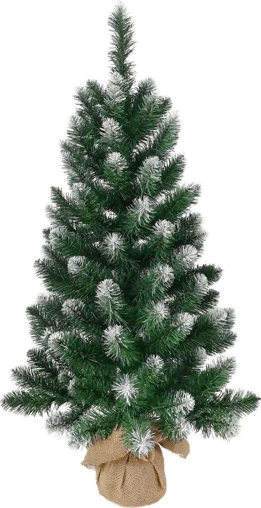 Albero MagicHome Natale Nico, abete in juta, punte Immagine del prodotto 
