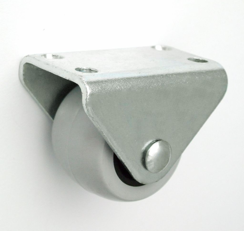 Möbelrolle Aus Kunststoff + Gummi 30 Mm, Feste Gehäuse M33T – Kl030 Sta G