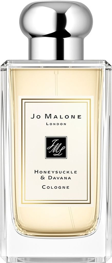 A product shot of a Jo Malone perfume bottle.