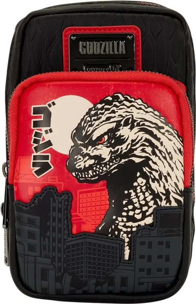 Sac à bandoulière Godzilla Toho Loungefly - Sacoche poitrine pratique